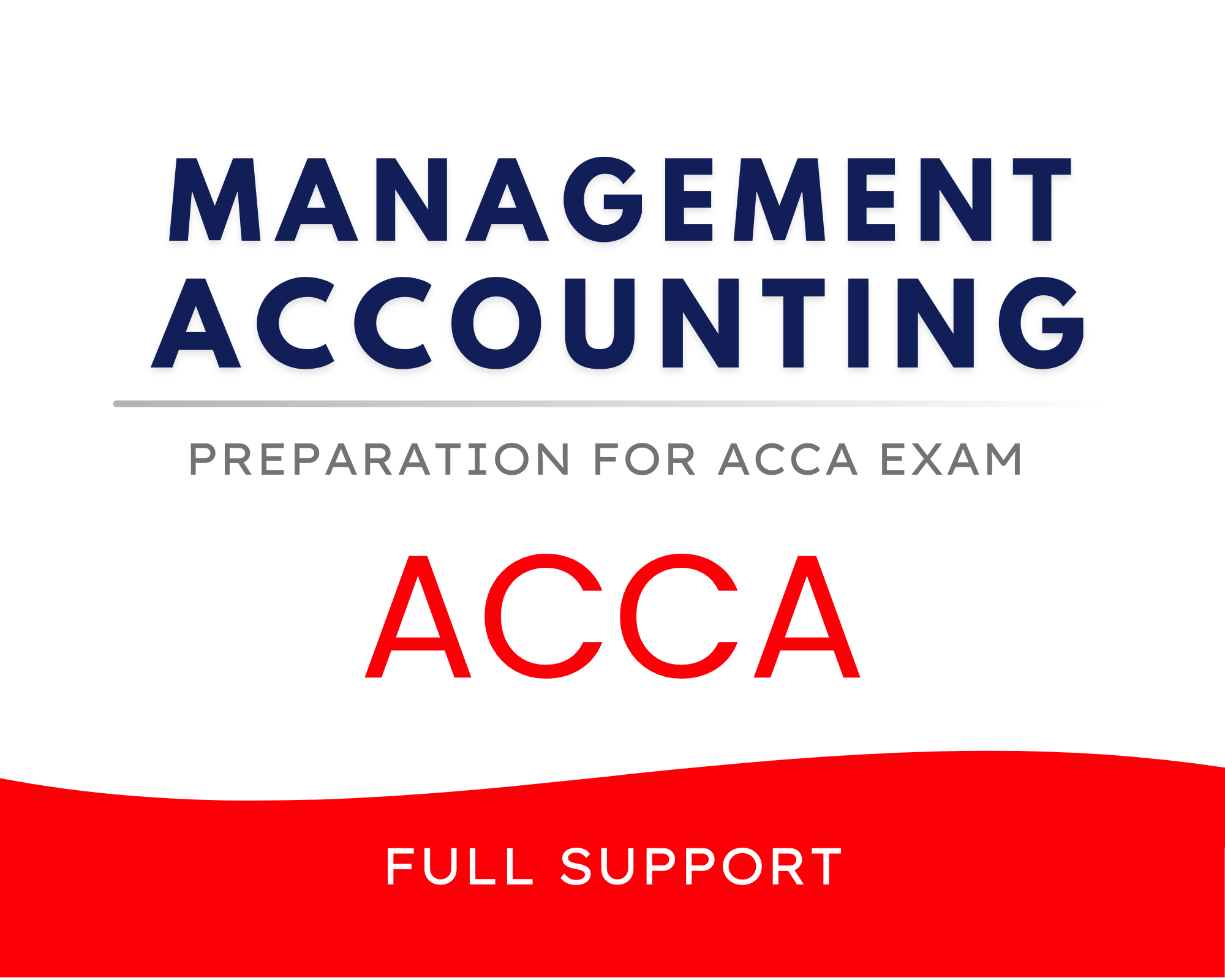 ACCA – Management Accounting 🟥👩🏻‍🏫