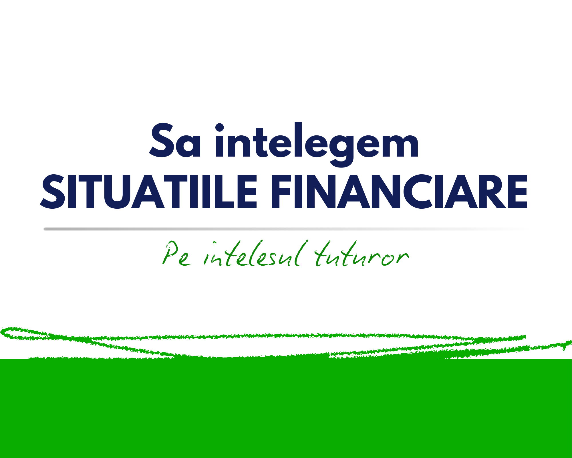 Sa Intelegem Situatiile Financiare
